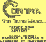 Contra - The Alien Wars [Model DMG-ACSE-USA] screenshot