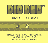 Dig Dug [Model DMG-DY-USA] screenshot