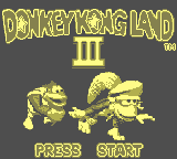 Donkey Kong Land III [Model DMG-AD3E-USA] screenshot