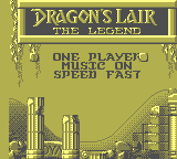 Dragon's Lair - The Legend [Model DMG-DL-FAH] screenshot