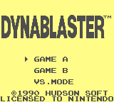 Dynablaster [Model DMG-HB-UKV] screenshot