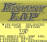 Fastest Lap [Model DMG-F2A] screenshot
