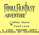 Final Fantasy Adventure [Model DMG-FF-USA] screenshot
