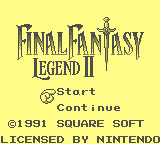 Final Fantasy Legend II [Model DMG-S2-USA] screenshot