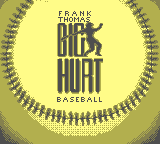Frank Thomas Big Hurt Baseball [Model DMG-AFKE-USA] screenshot