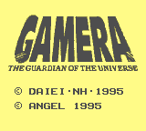 Gamera - Daikaijuu Kuuchuu Kessen [Model DMG-AGMJ-JPN] screenshot