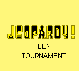 Jeopardy! Teen Tournament [Model DMG-AJQE-USA] screenshot