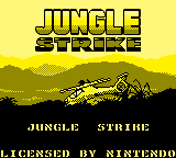 Jungle Strike [Model DMG-AJGE-USA] screenshot