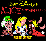 Alice in Wonderland [Model CGB-AIWE-USA] screenshot