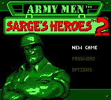 Army Men - Sarge's Heroes 2 [Model CGB-BSHE-USA] screenshot