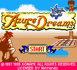 Azure Dreams [Model DMG-AAZE-USA] screenshot