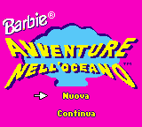 Barbie - Avventure nell'Oceano [Model DMG-ADYI-ITA] screenshot