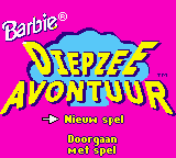 Barbie - Diepzee Avontuur [Model DMG-ADYH-HOL] screenshot
