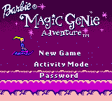 Barbie - Magic Genie Adventure [Model CGB-BMCE-USA] screenshot