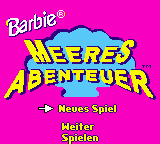 Barbie - Meeres Abenteuer [Model DMG-ADYD-NOE] screenshot