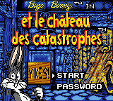 Bugs Bunny et le Château des Catastrophes [Model CGB-AO4F-FRA] screenshot