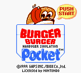 Burger Burger Pocket [Model DMG-ABNJ-JPN] screenshot