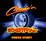 Cruis'n Exotica [Model CGB-BXOE-USA] screenshot