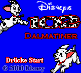 Disney's 102 Dalmatiner [Model CGB-B99F-NOE] screenshot