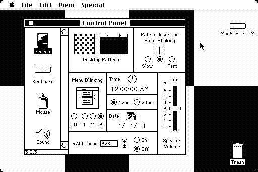 System 6 screenshot