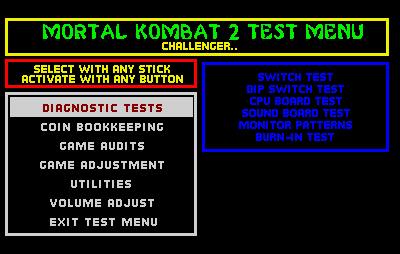 Mortal Kombat II Challenger.. screenshot