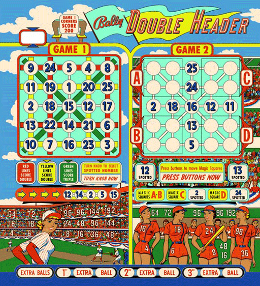 Double Header [Model 582] screenshot
