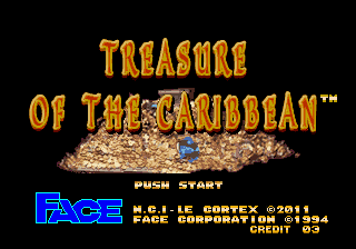 Treasure of the Caribbean [Model NGCD-500] screenshot