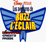 Les Aventures de Buzz l'Eclair [Model CGB-BUZF-FRA] screenshot