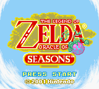 The Legend of Zelda - Oracle of Seasons [Model CGB-AZ7E-USA] screenshot