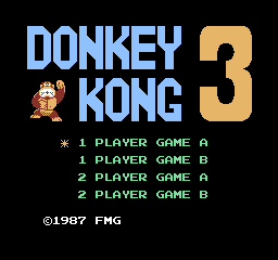 Donkey Kong 3 screenshot