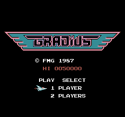 Gradius screenshot