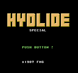 Hydlide Special screenshot