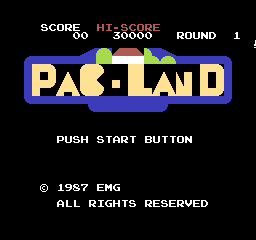 Pac-Land screenshot