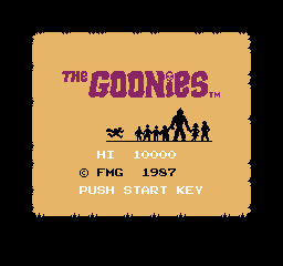 The Goonies screenshot