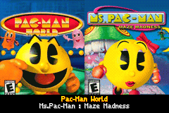 Pac-Man World + Ms. Pac-Man - Maze Madness [Model AGB-B6PE-USA] screenshot