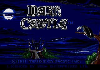 Dark Castle [Model 7034] screenshot
