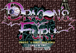 Dragon's Fury [Model 301034-0150] screenshot