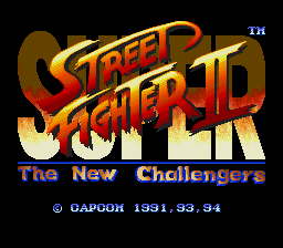 Super Street Fighter II - The New Challengers [Model 1098-50] screenshot