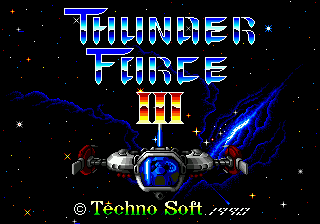 Thunder Force III [Model T-18033] screenshot