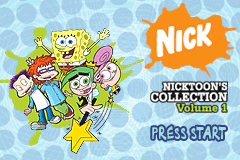 Game Boy Advance Video - Nicktoon's Collection - Vol. 1 [Model AGB-MCNE-USA] screenshot