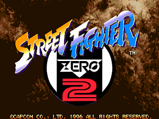 Street Fighter Zero 2 [Pink Board] screenshot