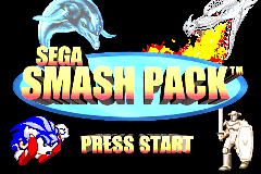 Sega Smash Pack [Model AGB-A3PE-USA] screenshot