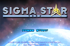 Sigma Star Saga [Model AGB-B3GP] screenshot
