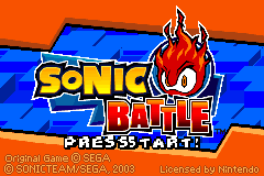 Sonic Battle [Model AGB-BSBP] screenshot