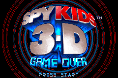 Spy Kids 3-D - Game Over [Model AGB-AV3P] screenshot