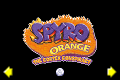 Spyro Orange - The Cortex Conspiracy + Crash Bandicoot Purple - Ripto's Rampage [Model AGB-B53E-USA] screenshot