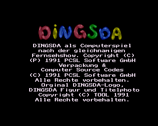Dingsda screenshot