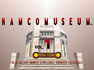 Namco Museum Vol.1 [Model SLUS-00215] screenshot