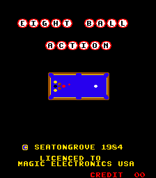 Eight Ball Action [Donkey Kong Conversion Kit] screenshot