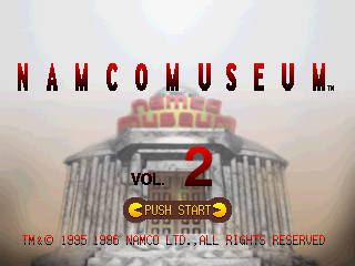 Namco Museum Vol.2 [Model SLUS-00216] screenshot